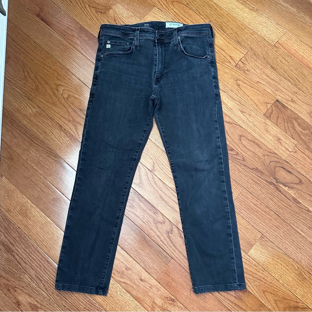 AG Mens Dark Grey Jeans